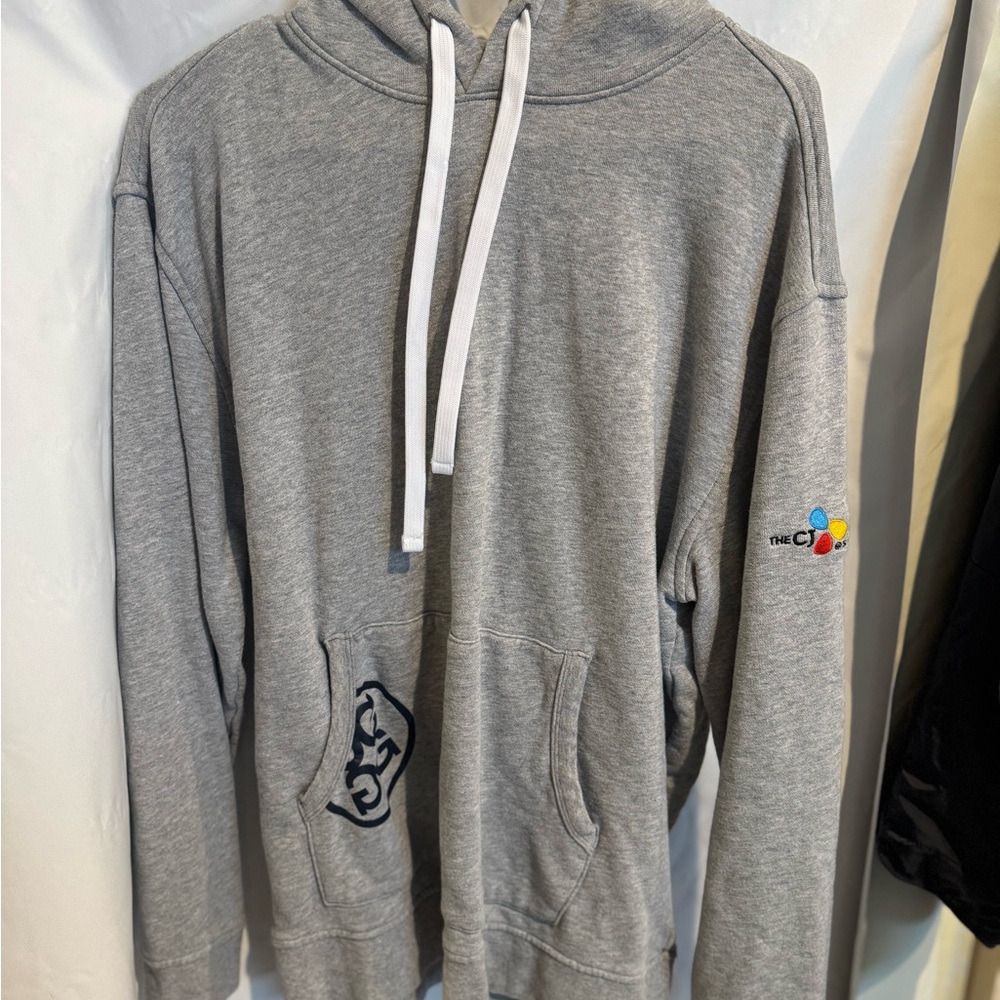 G/FORE Gray Hoodie Sweatshirt with Relaxed Fit